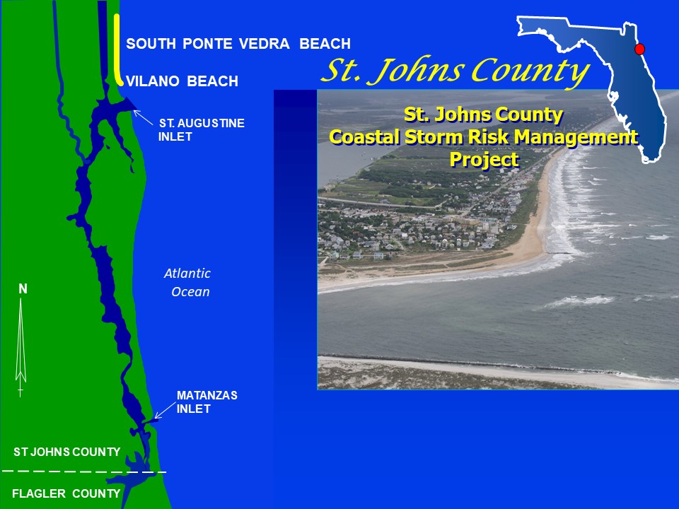 St. Johns County, Fl CSRM Project Map St. Johns County, Fl CSRM Project Map